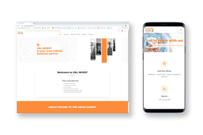 G&L INVEST - Application web