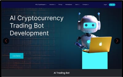 AI Crypto Trading Bot - Blockchain Development