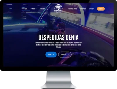 DESPEDIDASDENIA - Website Creation