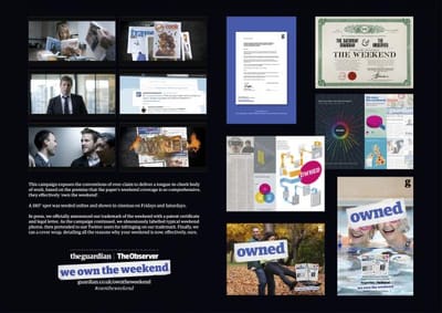 OWN THE WEEKEND - Advertising