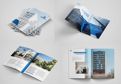 Brochure de communication Zerucon - Graphic Design