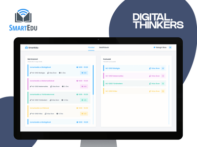 University education in the digital space - Webseitengestaltung