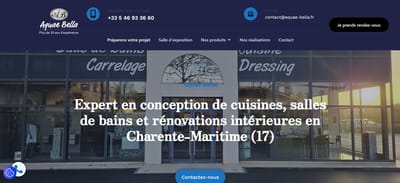 création d'un site internet pour un cuisiniste - Création de site internet