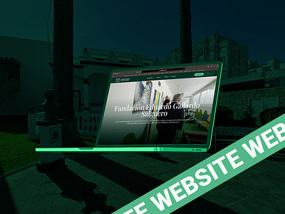 Rediseño y desarrollo web | Fundación Gallardo - Website Creation