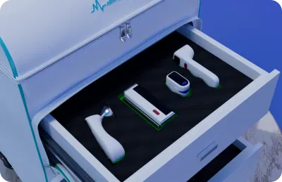 IOT - La box médicale connectée de Mobility care - Künstliche Intelligenz