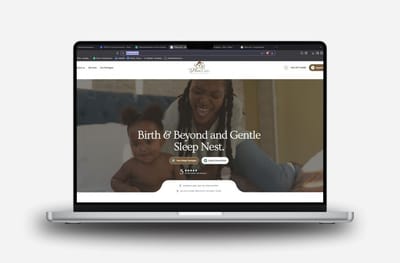 Custom booking web app for D’fam Care - Design & graphisme