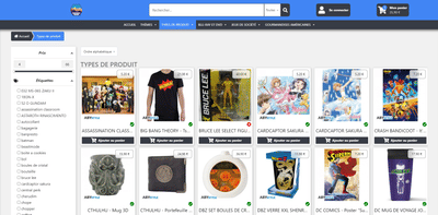 Univers Geek - Boutique de figurines - E-commerce