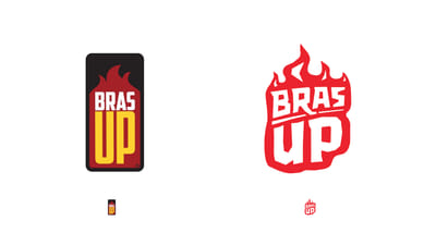 BrasUP rebrand and packaging design - Diseño Gráfico