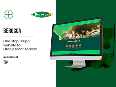 Berocca - Website Creatie