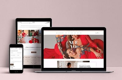 Diseño web para la diseñadora Claudina Mata - Creación de Sitios Web