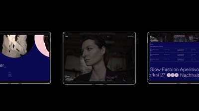 Slow Fashion Aperetivo - Website Creation