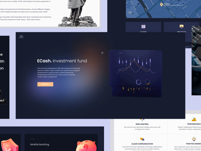 Investment Fund Web-Page - Website Creation