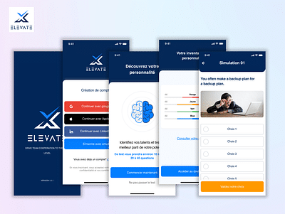 Plateforme MVP coaching digital – DND - Application mobile