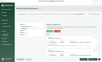 ESG ON - AI reporting tool for ESG compliance - solutions-cloud