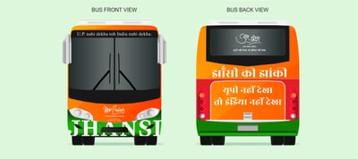 Uttar Pradesh Tourism – OOH Advertising Campaign - Publicidad en Exteriores