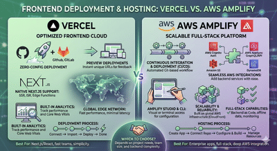 Frontend Deployment and Hosting on Vercel and AWS Amplify - Creación de Sitios Web