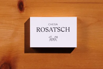 Chesa Rosatsch: Rebranding - Création de site internet