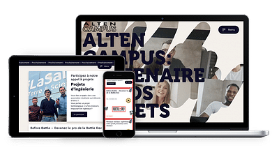 Alten: Création de site internet - Référencement naturel