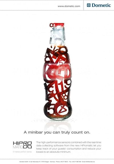 Automatic minibars, 1 - Advertising
