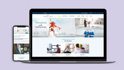 Medical rehabilitation center website development - Website Creation
