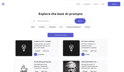 Osai: AI Prompt Sharing & Refinement Platform - Artificial Intelligence