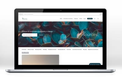 Re-sources.co, actionable sustainability in beauty - Website Creation