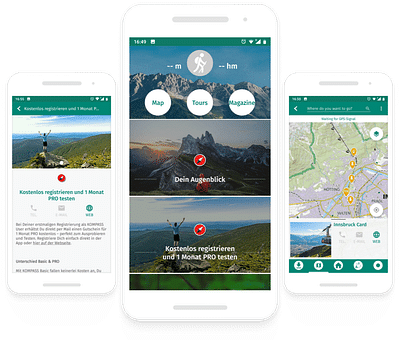 Kompass - Native Mobile App - Applicazione Mobile