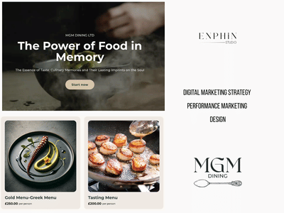 Digital Strategy for MGM Dining - Digitale Strategie
