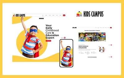 Kids Campus - Création de site internet