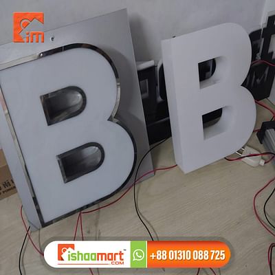 3D Acrylic Letter Signage - Advertising