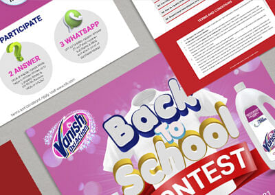 Reckitt Benckiser - Campaign Landing Page - Website Creation