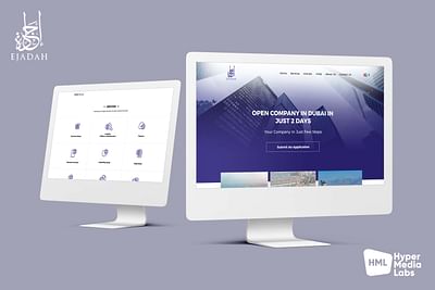 Ejadah Company Website - Creazione di siti web