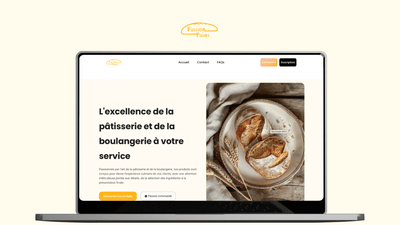 Passion Pains - Application web métier - Application web