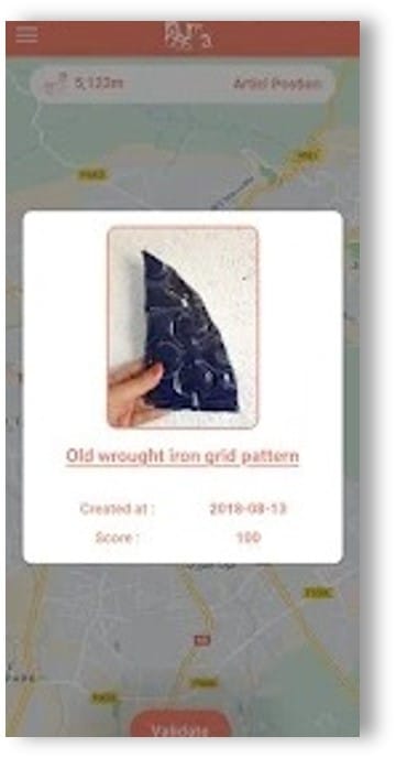 Jeu mobile de chasse aux objets dans des lieux iconiques - App móvil