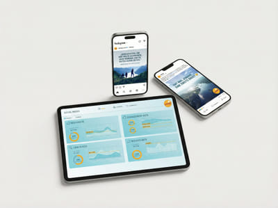 Datenbasierter Social-Media-Content: Entega - Content Strategy