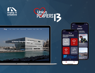 Application mobile Union Pompiers 13 - Application mobile