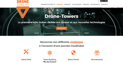 Espace Drone [Digital Strategy] - Création de site internet