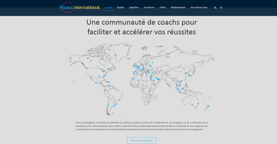 Vivacci International Website - Copywriting