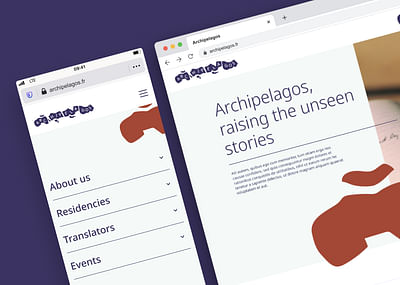 ARCHIPELAGOS | Création de site web - Website Creation