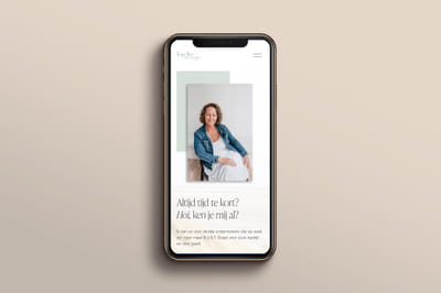 Squarespace website Ing's Bizz - Website Creatie