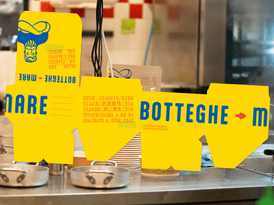 Botteghe del Mare — Packaging e Collaterals Design - Graphic Design