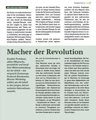 Macher der Revolution - Unternehmenskommunikation