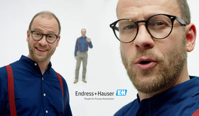 Endress+Hauser: Produkteinführung mal unterhaltsam - Publicité en ligne