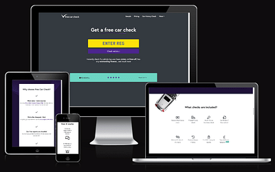 Free Car Check - Webseitengestaltung
