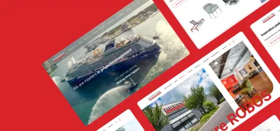 Website Robos: bomvol innovatie - Webseitengestaltung