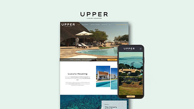 Diseño web Upper Luxury Housing - Image de marque & branding