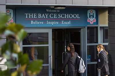 The Bay CE School - Textgestaltung
