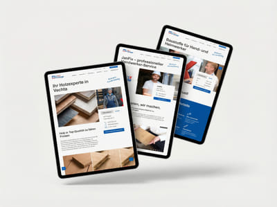 Datenbasierter Website-Relaunch: BauXpert - Website Creation