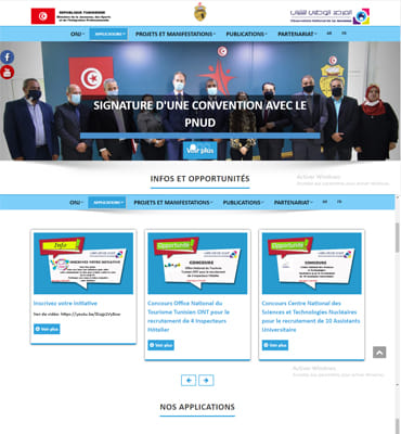 Création d'un site internet - Website Creation