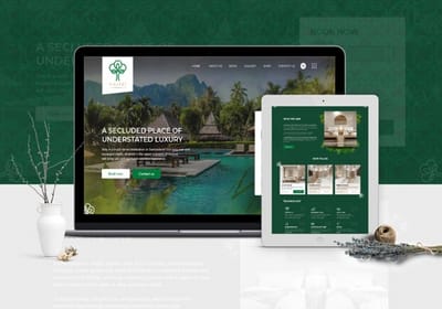 Airbnb | Luxury Villa Resort - Website Creation